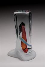 Fernando Agostinho
Sculpture en verre à décor de serpent. Signé et...