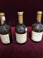 Trois BOUTEILLES Château Chalon, vin jaune, Fruitière Vinicole de Veiteur,...