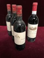 Trois BOUTEILLES Bordeaux rouge, Château Saint-Martin, 1993, (ELS) ; une...