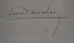 Léon DANCHIN (1887-1938)
Les deux setters
Estampe signée en bas à gauche
41.5...