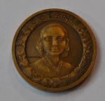 A. MOUROUX Médaille ronde en bronze Exposition coloniale internationale Paris...