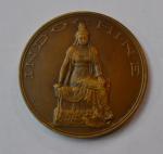 Em. LINDAUER Médaille ronde en bronze Indochine
D.: 6 cm