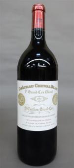 Bordeaux rouge. 1 magnum en caisse bois CHÂTEAU CHEVAL BLANC...
