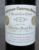 Bordeaux rouge. 1 magnum en caisse bois CHÂTEAU CHEVAL BLANC...