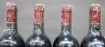 Bordeaux rouge. Quatre bouteilles Château La Graveliere 1999, Graves de...