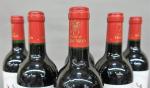 Bordeaux rouge. Six bouteilles Château Clerc Milon 1999 Grand cru...