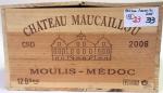 2004 - Chateau Maucaillou 12 bouteilles