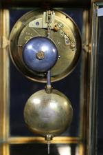 RODANET Auguste-Hilaire (1837-1907) : Pendule de cheminée à cage en...