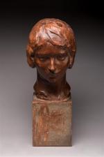 Amedeo Gennarelli (1891- ?). " Buste de femme ". Sujet...