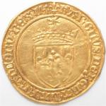 Charles VIII (1483-1497). Ecu d'or au soleil. 3,45 g. Limoges....