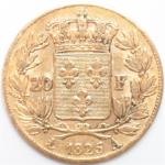 Charles X (1824-1830). 20 Francs or 1825 A Paris. 6,40...