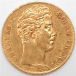 Charles X (1824-1830). 20 Francs or 1827 A Paris. 6,45...