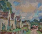 Sydney Lough THOMPSON (1877-1973)
Locmaria, paysage 
Huile sur toile signée en...