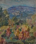 Sydney Lough THOMPSON (1877-1973)
Paysage
Huile sur toile
65 x 54 cm