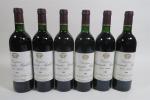 Bordeaux rouge - 6 bouteilles Château SOCIANDO-MALLET Haut-Médoc 1988