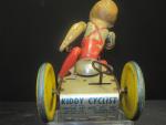 UNIQUE ART (NEW YORK) KIDDY CYCLISTE - GARCON PEDALANT SUR...
