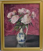Pierre BAUDRIER (1884-1964)
Bouquet de fleurs dans un pichet
Huile sur toile...