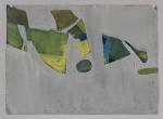 Pierre MONTHEILLET (1923-2011). « Abstraction ». Pastel et gouache sur papier, non...