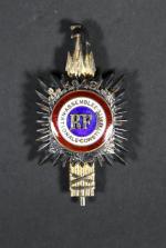 Insigne de député du 4ème modèle avec l'inscription "RF Assemblée...