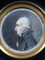 CHRETIEN Gilles-Louis (1754-1811) : Portrait du Général R. H. J....