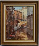 Lucien CHENU (1913-2004)
Venise
Huile sur toile signée en bas à gauche
46...