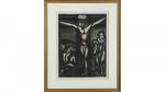 Georges ROUAULT (1871-1958). " Christ en croix