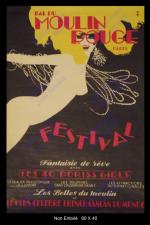 Affiche Bal Du Moulin Rouge. Festival : Fantaisie de Rêve avec...