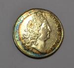 JETON en argent, Louis XIV, Trésor Royal, 1714 B