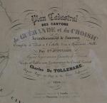 Félix Joseph PINSON (XIXème)
Plan cadastral des cantons de Guérande et...