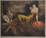 Louis ICART (1888-1950)
La femme aux oranges
Estampe signée en bas à...