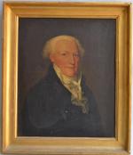 ECOLE FRANCAISE du XIXème
Portrait d'homme
Huile sur toile
50 x 61 cm...
