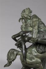 Albert Ernest Carrier-Belleuse (1824-1887). " L'enlèvement d'Hippodamie par le centaure...