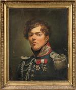 Alexandre Jean DUBOIS DRAHONET (Paris 1791 - Versailles 1834). Portrait...