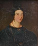 ECOLE FRANCAISE du XIXème
Portrait de dame
Huile sur toile
65 x 54.5...