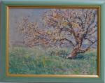 André PRÉVOT-VALERI (1890-1959)
Jeune fille sous un arbre
Huile sur toile signée...