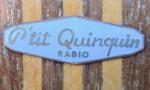 OPTALIX P'TIT QUINQUIN RADIO en bois, c1952, secteur.