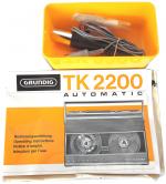 GRUNDIG TK2200AUTOMATIC Magnétophone à bandes en plastique avec ampli, 1969,...