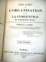 CARRÉ (Guillaume Louis Julien). Les Lois de l'organisation et de...