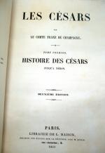 CHAMPAGNY (Franz de). Les Césars. Paris, L. Maison, 1853. 2...