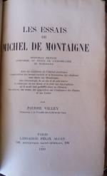 MONTAIGNE (Michel de) Les Essais de Michel de Montaigne. Nouvelle...