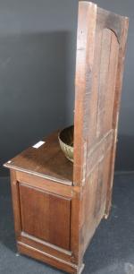 Petit MEUBLE de toilette en chêne rustique, époque XIXème siècle,...