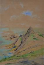 MESMIN (XXème)
La côte rocheuse
Aquarelle signée en bas à droite
41.5 x...