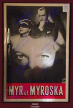 Affiche Myr et Myroska : couple de vedettes internationales du music-hall des années 1940 à 1980....
