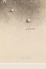 Félix VALLOTTON (1865-1925),
Les raseurs,
Lithographie sur papier,
Signé en bas à droite,
A...