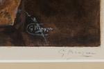 Georges BRAQUE (1882-1963),
Les marguerites,
Aquatinte sur papier vélin,
Signé en bas à...