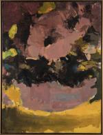 Pierre MONTHEILLET (1923-2011),
Paysage abstrait,
Huile sur toile,
Signé en bas à gauche,
130...