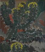 Mathurin MÉHEUT (1882-1958)
Etude de cactus
Gouache sur papier bistre monogrammée en...