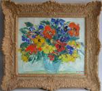 André COTTAVOZ (1922-2012)
Bouquet multicolore
Huile sur toile signée en bas à...
