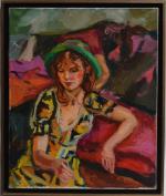 Pierre CORNU (1895-1996)
Jeune femme au chapeau
Huile sur toile signée en...