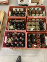 Lot de 75 bouteilles de sirops Bigallet de différents parfums....